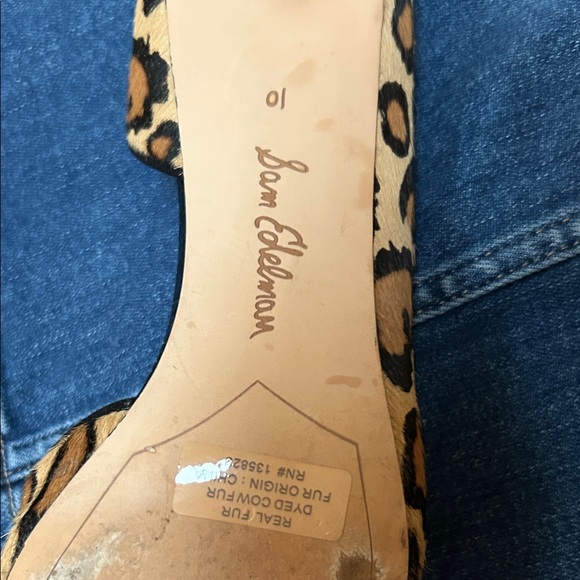 Sam Edelman Leopard Print Flats - Picture 3 of 9